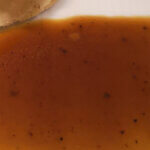 Vegetarische Trüffeljus vegeatrisch Sauce Trüffel Bratensauce reduziert Rotweinsauce Portweinsauce vegan einfach schnell Braten Sauce Soße