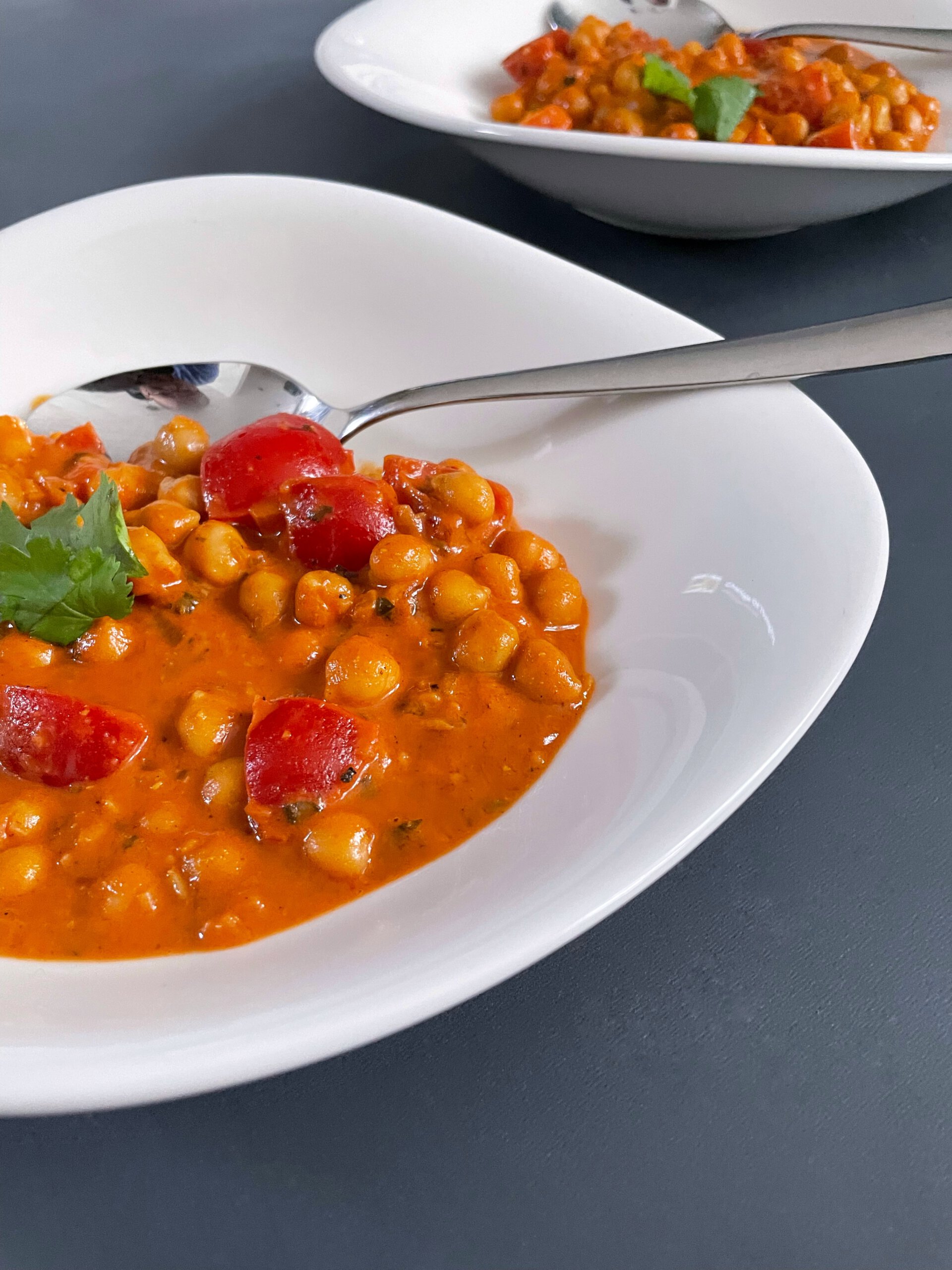 Tomaten-Kichererbsen-Curry