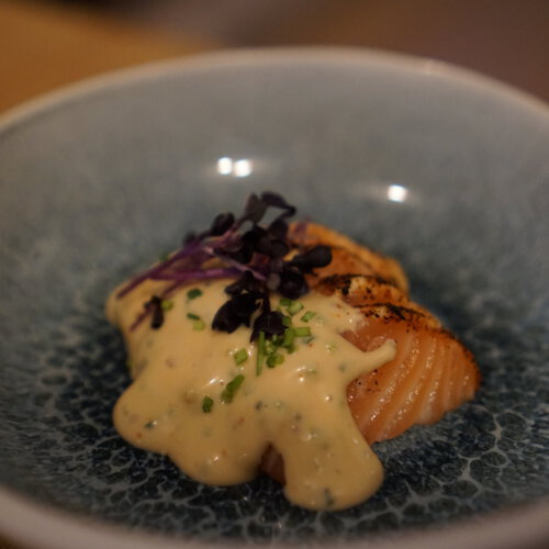 Creamy Lachs Tataki