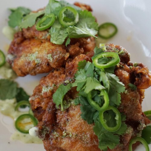 Green Chili Fried Chicken inspiriert von Goldies Berlin
