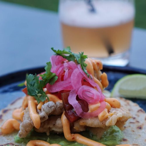 🌮 Veggie Fried Oyster Tacos – knuspriges vegetarisches Streetfood mit Austernpilzen