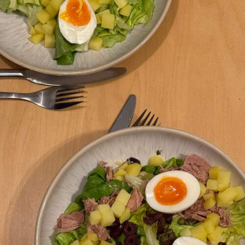 🥗 Salade Niçoise mit Ei & Kartoffeln