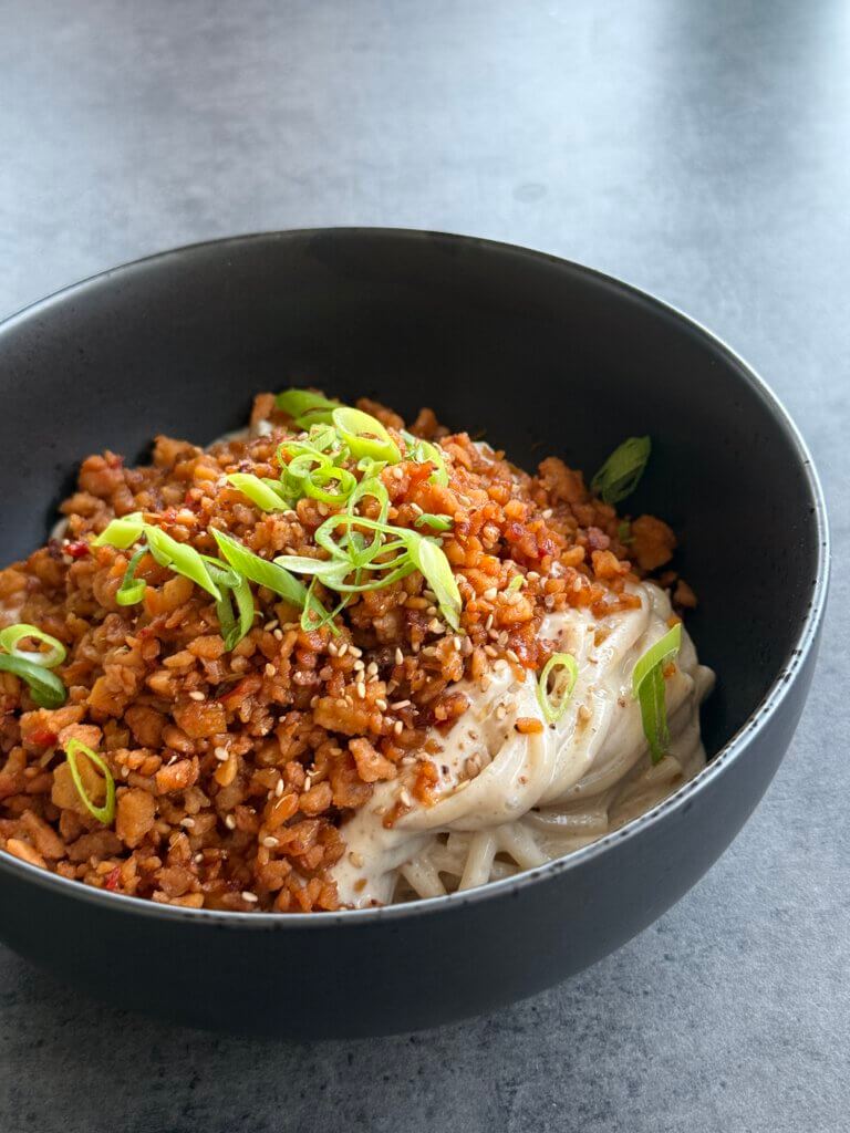 🍜Creamy Mapo Tofu Udon