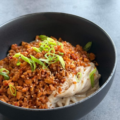 🍜Creamy Mapo Tofu Udon